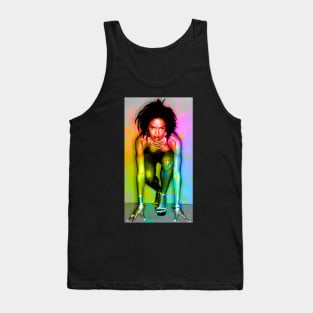 Lauryn Hill Watercolor Tank Top